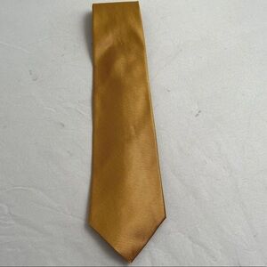 Peter Thomas for Superba vintage gold silk tie